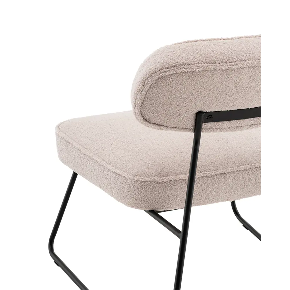 Фото 2 Кресло Stool group Kate 65x74x72 см ткань цвет светло-серый Фото 2 Кресло Stool group Kate 65x74x72 см ткань цвет светло-серый
