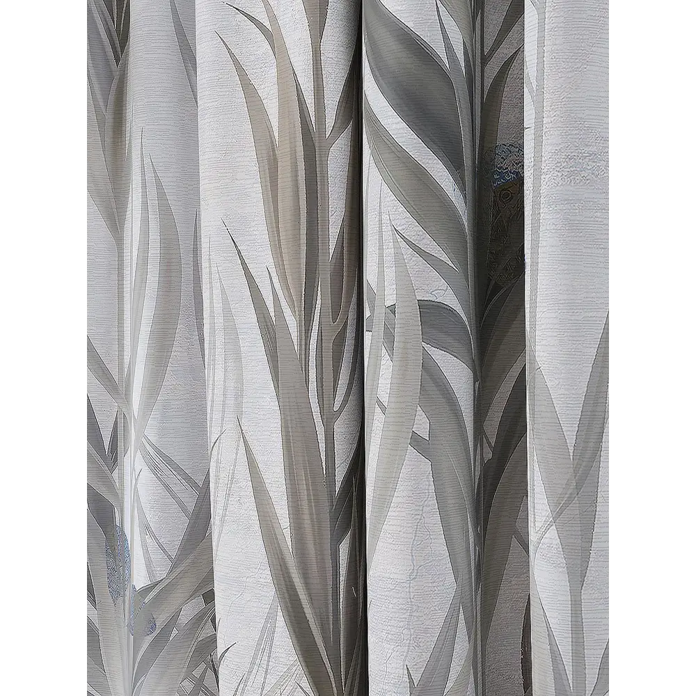 Фото 2 Комплект штор At home Базовая коллекция AT958565 на шторной ленте 260x150 см цвет белый Фото 2 Комплект штор At home Базовая коллекция AT958565 на шторной ленте 260x150 см цвет белый