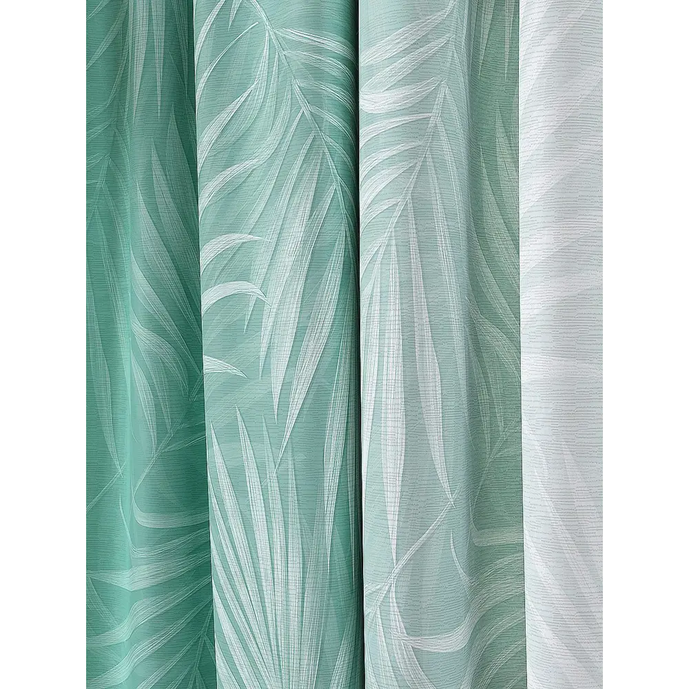 Фото 4 Комплект штор At home Базовая коллекция AT958408 на шторной ленте 260x150 см цвет белый Фото 4 Комплект штор At home Базовая коллекция AT958408 на шторной ленте 260x150 см цвет белый