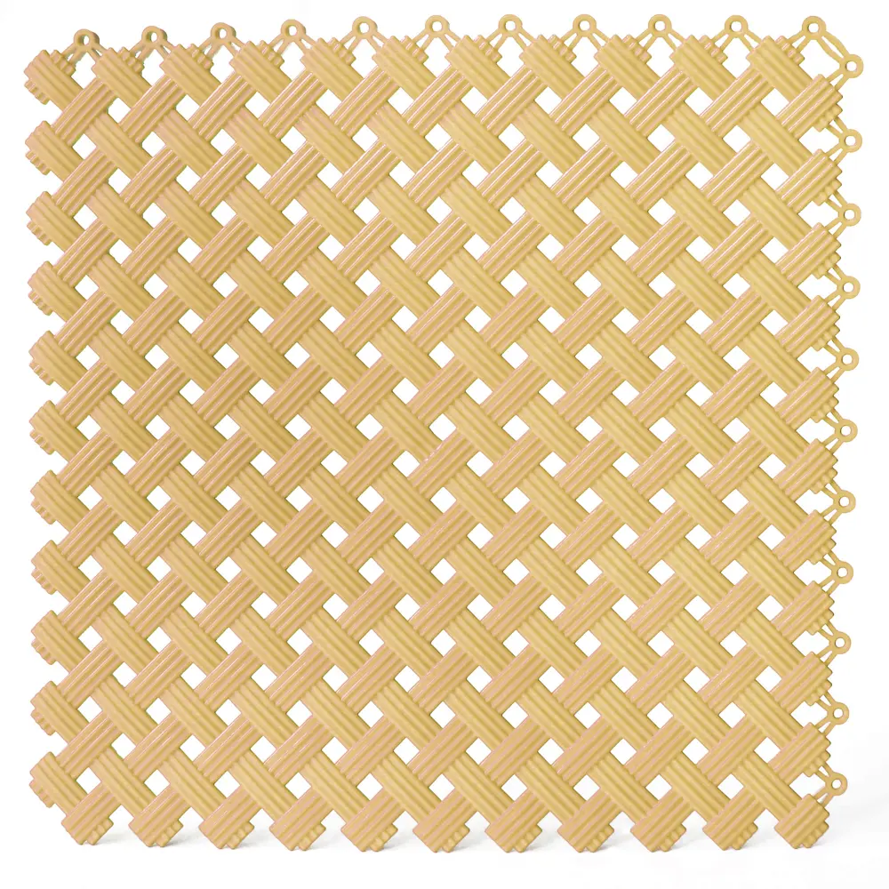Фото 2 Модульный коврик Пластфактор Aqua 34x34см цвет бежевый, 12шт Фото 2 Модульный коврик Пластфактор Aqua 34x34см цвет бежевый, 12шт