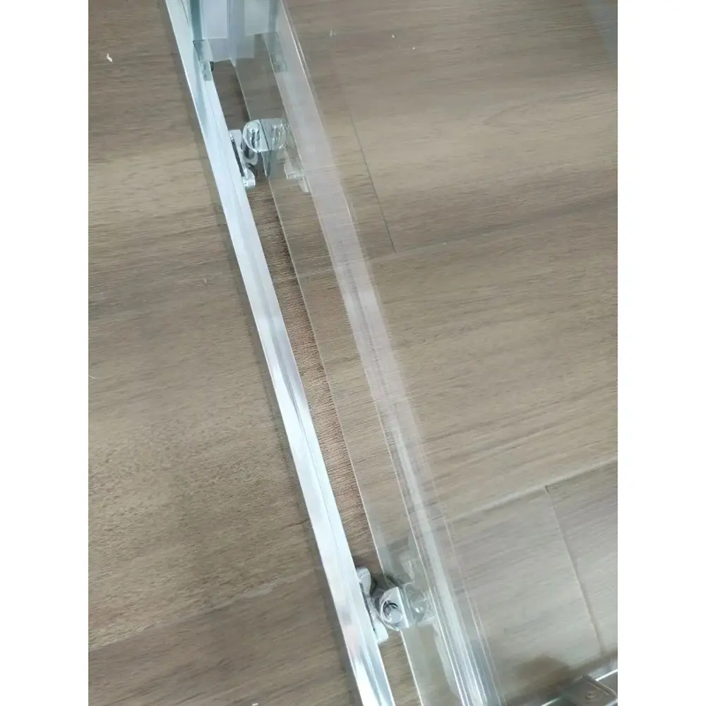 Фото 6 Душевой уголок Esbano Flex 664017 прямоугольный 110х90см хромированный профиль эффект стекла прозрачный Фото 6 Душевой уголок Esbano Flex 664017 прямоугольный 110х90см хромированный профиль эффект стекла прозрачный