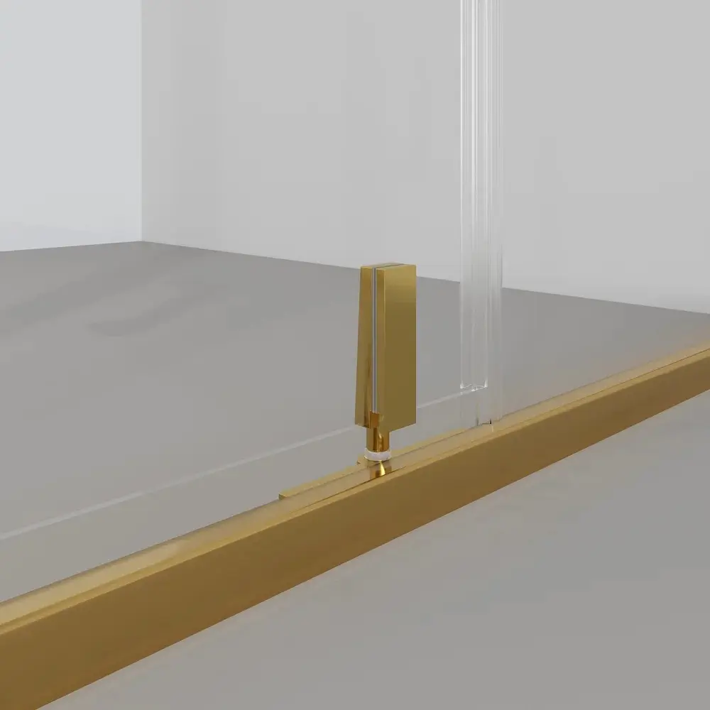 Фото 3 Душевой уголок Niagara Nova 477158 прямоугольный 100x80см золотистый профиль эффект стекла прозрачный Фото 3 Душевой уголок Niagara Nova 477158 прямоугольный 100x80см золотистый профиль эффект стекла прозрачный