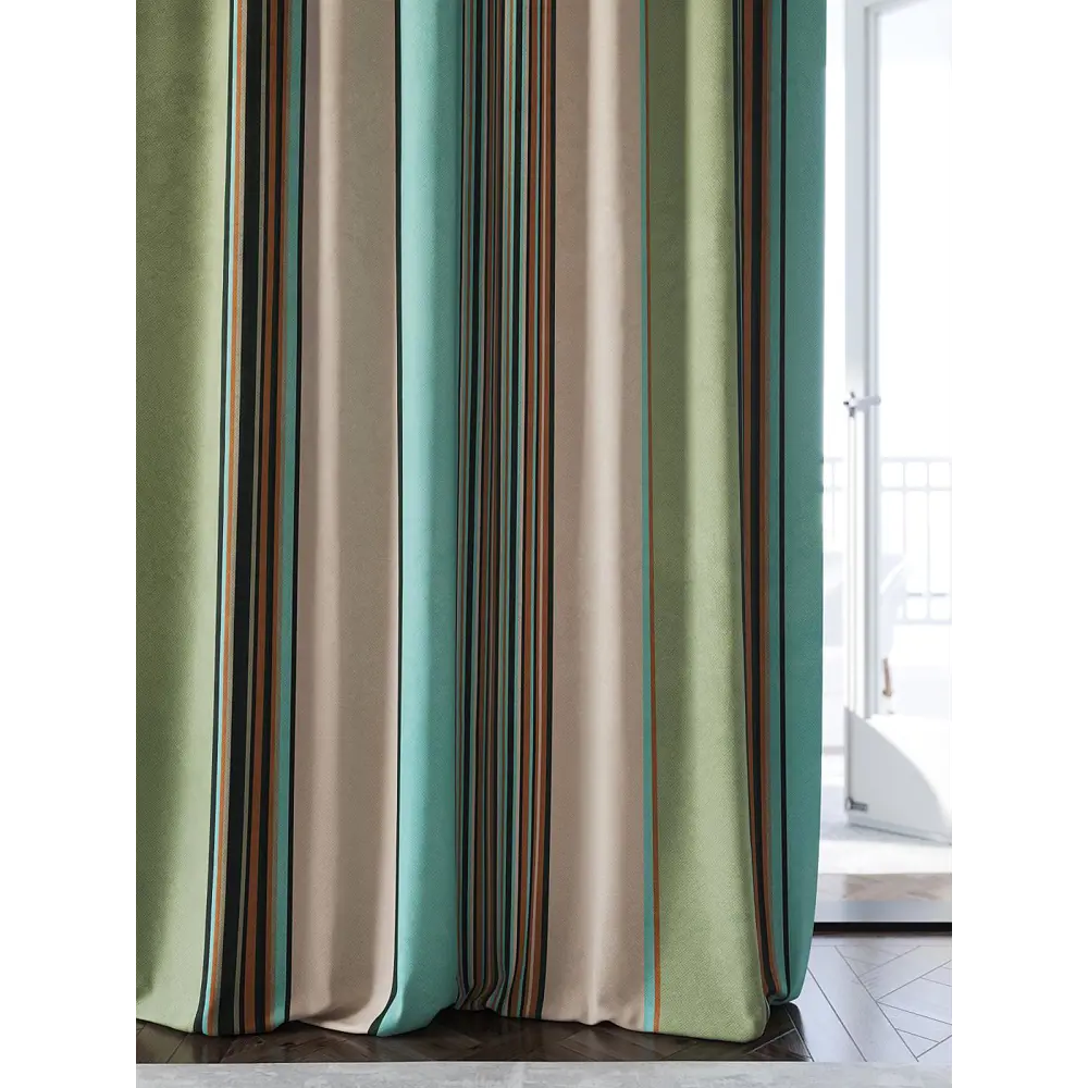 Фото 4 Комплект штор At home Базовая коллекция AT945843 на шторной ленте 280x150 см цвет бежевый Фото 4 Комплект штор At home Базовая коллекция AT945843 на шторной ленте 280x150 см цвет бежевый