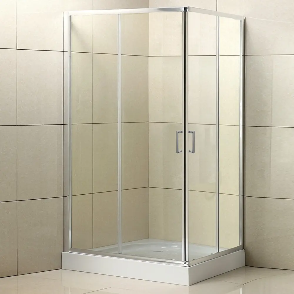 Фото Душевой уголок Belbagno Uno 381304 прямоугольный 90.5х70.5см серебристый блеск профиль эффект стекла прозрачный Фото Душевой уголок Belbagno Uno 381304 прямоугольный 90.5х70.5см серебристый блеск профиль эффект стекла прозрачный