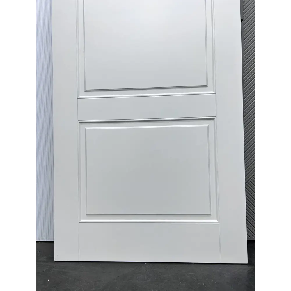 Фото 6 Комплект межкомнатной двери Wanmark Скай-2 глухая 200x60см эмаль цвет ваниль с коробом и наличниками Фото 6 Комплект межкомнатной двери Wanmark Скай-2 глухая 200x60см эмаль цвет ваниль с коробом и наличниками