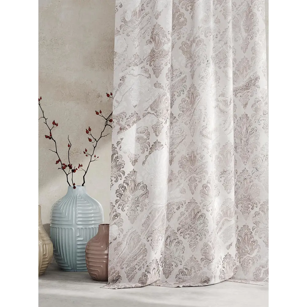 Фото 8 Тюль At home Базовая коллекция AT595123 на шторной ленте 270x150 см цвет белый Фото 8 Тюль At home Базовая коллекция AT595123 на шторной ленте 270x150 см цвет белый