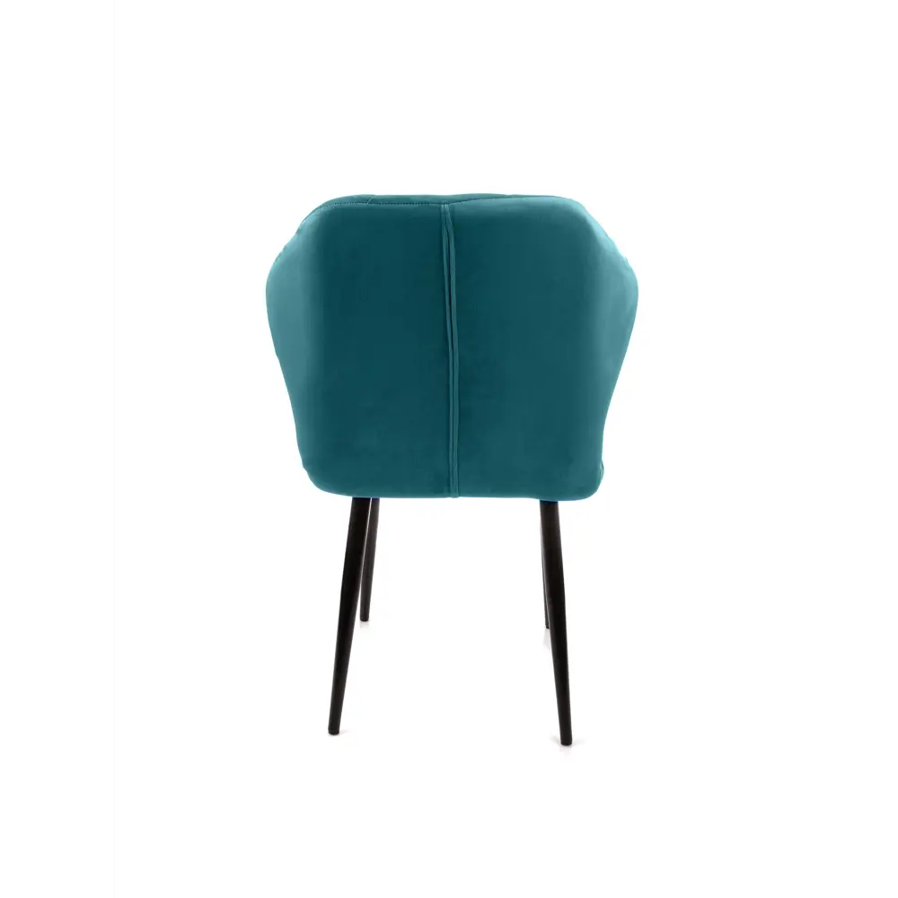 Фото 4 Стул M-group Ницца 44x87x42 см велюр цвет черный 2 шт. Фото 4 Стул M-group Ницца 44x87x42 см велюр цвет черный 2 шт.