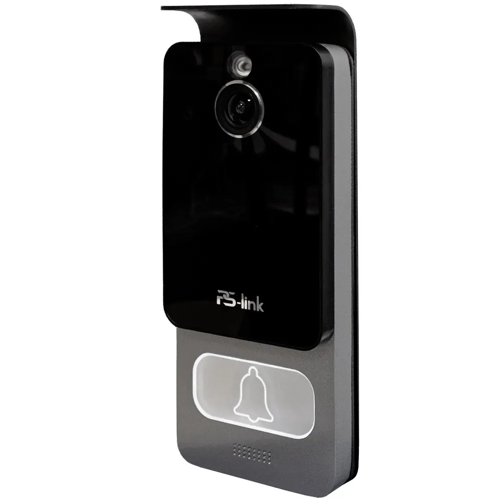 Фото 4 Комплект IP видеодомофона Ps-link PS-730TM 7" с Wi Fi и вызывной панелью цвет черный Фото 4 Комплект IP видеодомофона Ps-link PS-730TM 7" с Wi Fi и вызывной панелью цвет черный