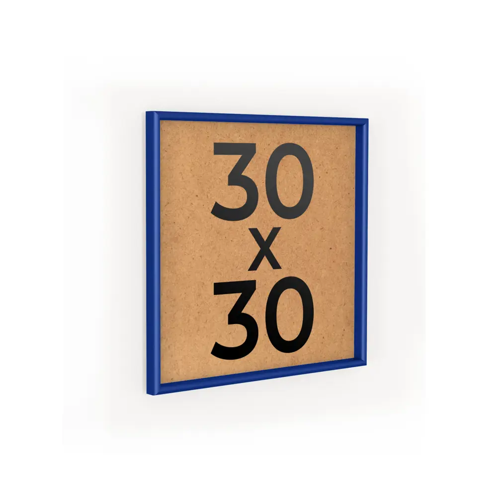 Фото 2 Рамка Первое ателье Niel-2bg-30x30 см, алюминий, цвет синий Фото 2 Рамка Первое ателье Niel-2bg-30x30 см, алюминий, цвет синий