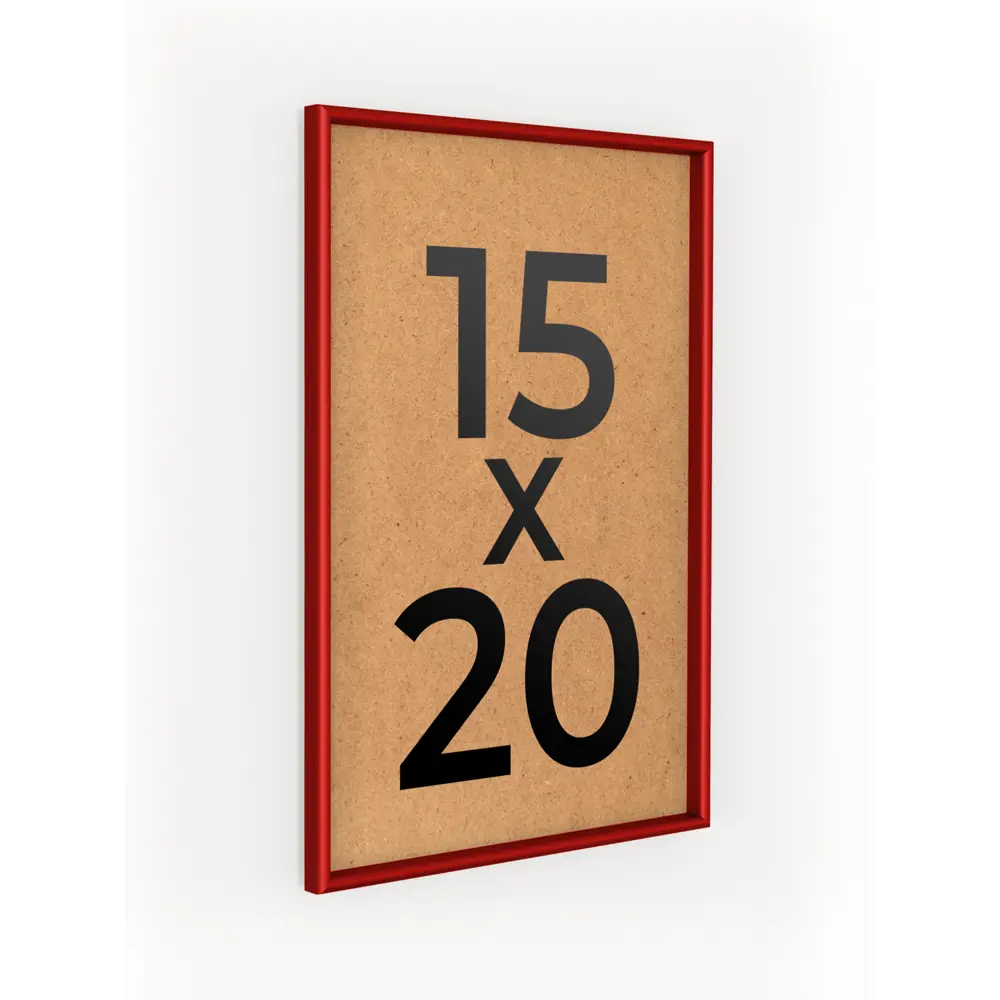 Фото 2 Рамка Первое ателье Niel-2rg-15x20 см, алюминий, цвет красный