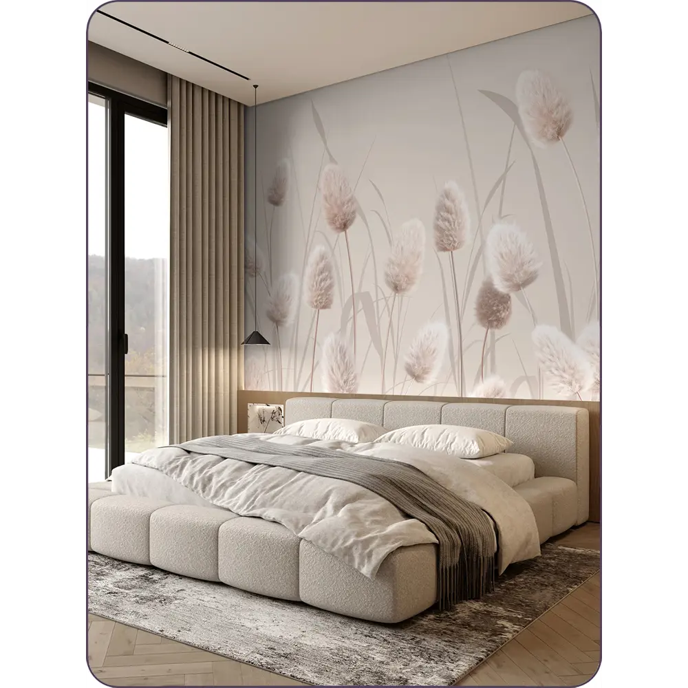 Фото 4 Фотообои 3D Barton Wall 3D Колосья Сухоцветы N17006_B 270x600 см Фото 4 Фотообои 3D Barton Wall 3D Колосья Сухоцветы N17006_B 270x600 см
