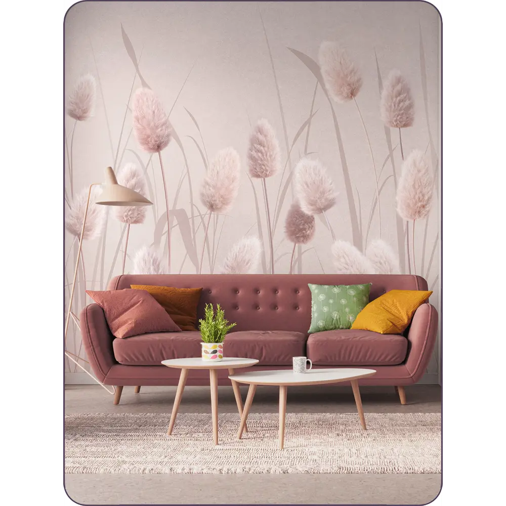 Фото 3 Фотообои 3D Barton Wall 3D Колосья Сухоцветы N17005_P 270x500 см Фото 3 Фотообои 3D Barton Wall 3D Колосья Сухоцветы N17005_P 270x500 см
