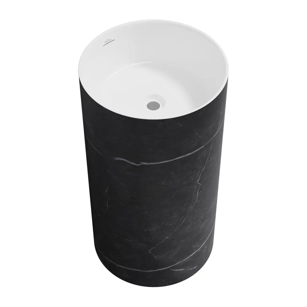 Фото 2 Напольная раковина отдельностоящая Wellsee Chalice Perfection 20212926R размер 45x45x85 см, с донным клапаном, сифоном и смесителем Фото 2 Напольная раковина отдельностоящая Wellsee Chalice Perfection 20212926R размер 45x45x85 см, с донным клапаном, сифоном и смесителем