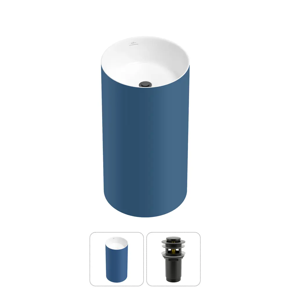 Фото Напольная раковина отдельностоящая Wellsee Chalice Perfection 20212965R размер 45x45x85 см, с донным клапаном Фото Напольная раковина отдельностоящая Wellsee Chalice Perfection 20212965R размер 45x45x85 см, с донным клапаном