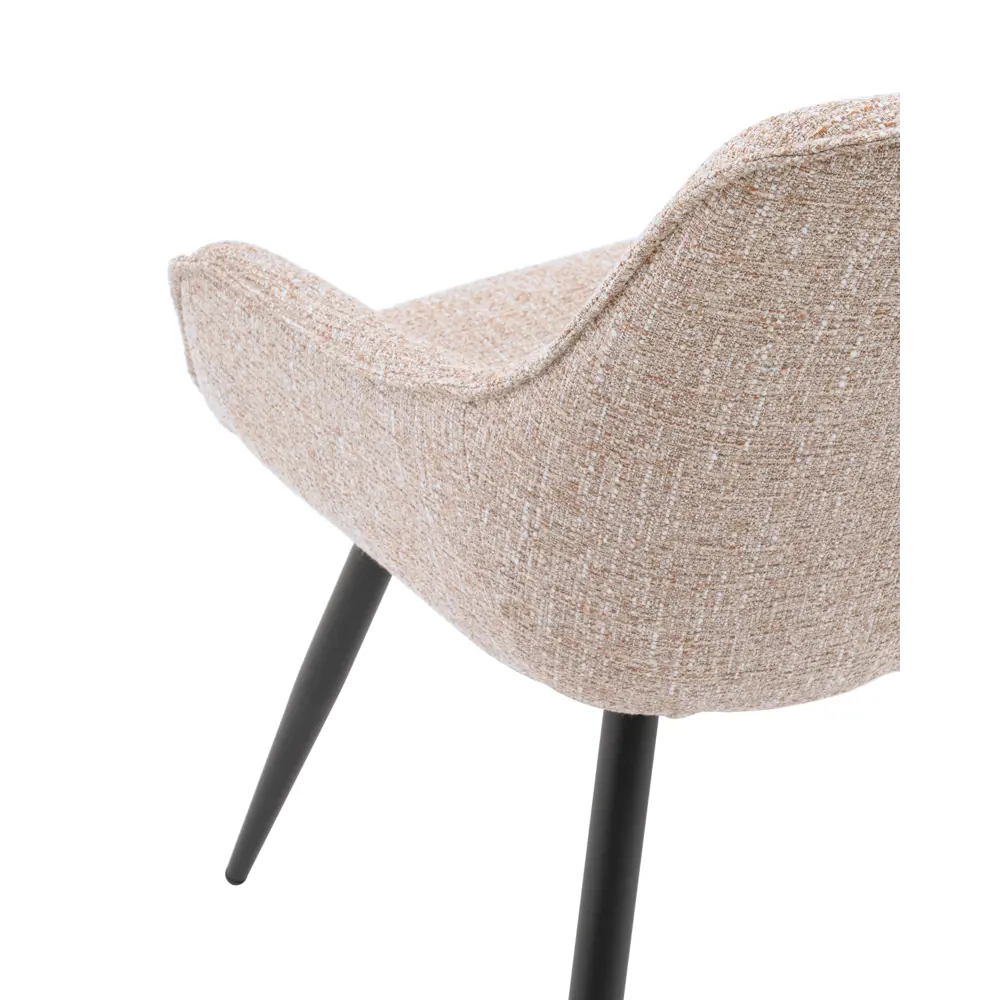 Фото 7 Стул Stool group Eliana 41x75x58 см шенилл цвет бежевый Фото 7 Стул Stool group Eliana 41x75x58 см шенилл цвет бежевый