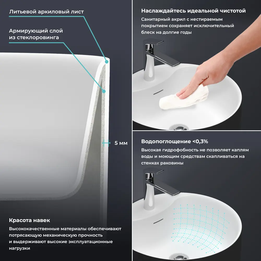 Фото 5 Напольная раковина отдельностоящая Wellsee Chalice Perfection 20213016R размер 45x45x85 см, с донным клапаном Фото 5 Напольная раковина отдельностоящая Wellsee Chalice Perfection 20213016R размер 45x45x85 см, с донным клапаном