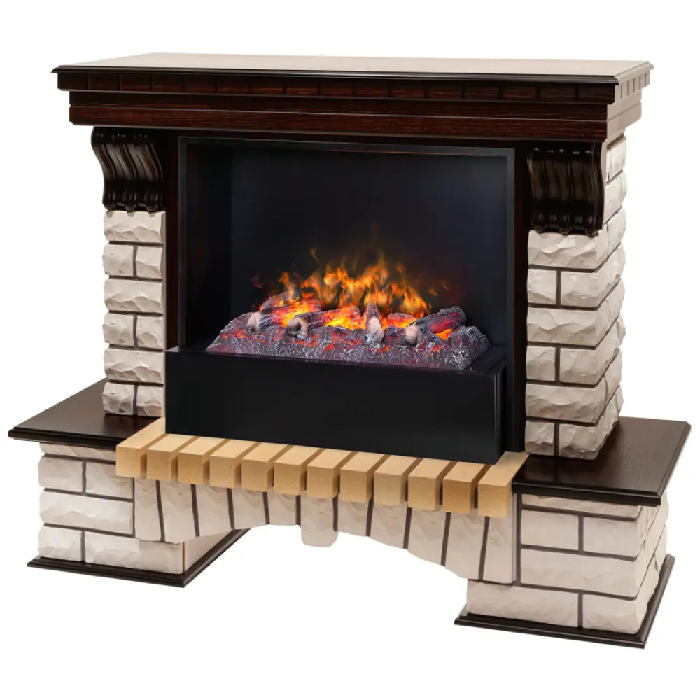 Фото 2 Каминокомплект Realflame Country 26 AO с очагом Cronus (CSTS63) 250Вт античный дуб Фото 2 Каминокомплект Realflame Country 26 AO с очагом Cronus (CSTS63) 250Вт античный дуб