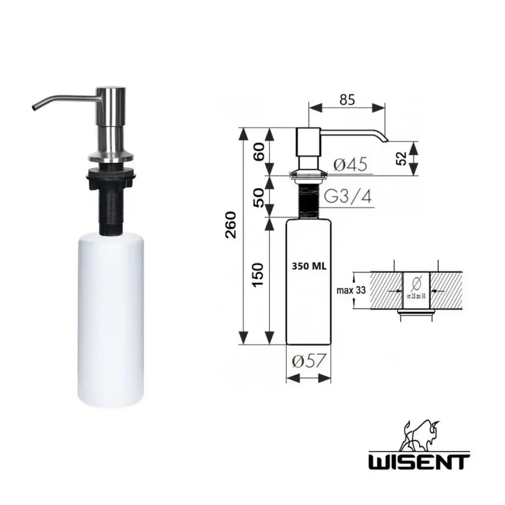 Фото 4 Мойка для кухни Glyph GL36050D/W02-114/W405A 50x60 см глубина чаши 22 см нержавеющая сталь цвет сатин Фото 4 Мойка для кухни Glyph GL36050D/W02-114/W405A 50x60 см глубина чаши 22 см нержавеющая сталь цвет сатин