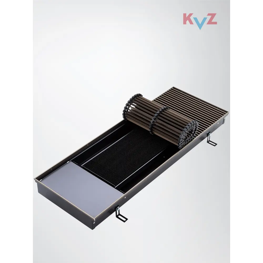 Фото 7 Конвектор внутрипольный KZV Max Power Ra Bl 1000x300x80 мм биметалл бронзовый Фото 7 Конвектор внутрипольный KZV Max Power Ra Bl 1000x300x80 мм биметалл бронзовый