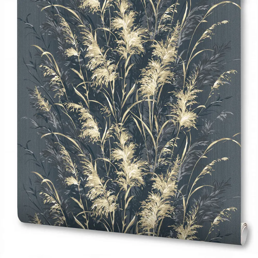 Фото Обои флизелиновые Wallsecret Midnight синие 1.06 м 9089-26 Фото Обои флизелиновые Wallsecret Midnight синие 1.06 м 9089-26