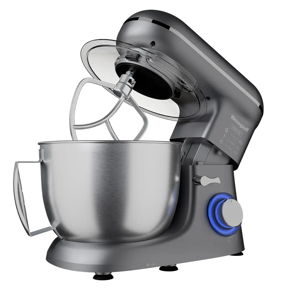 Фото 4 Миксер Weissgauff WSM 132 PMT Prime Chef 1300 Вт цвет титан
