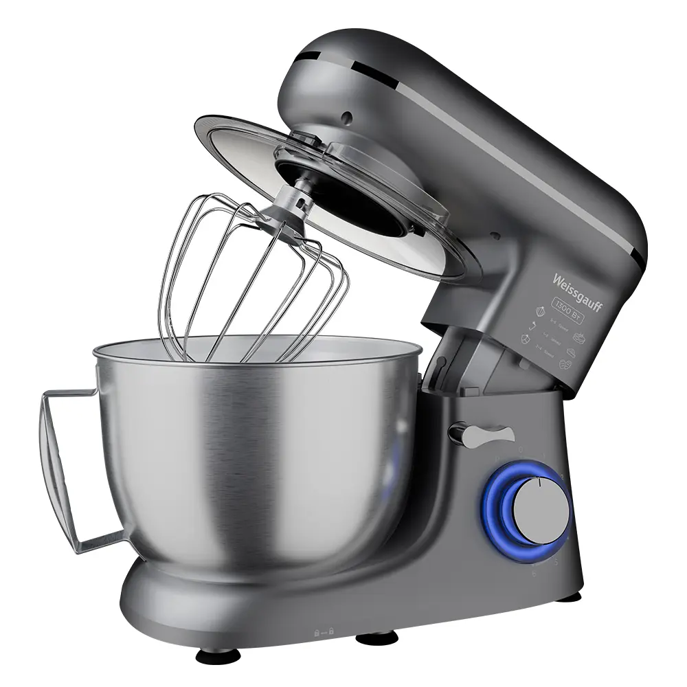 Фото 9 Миксер Weissgauff WSM 132 PMT Prime Chef 1300 Вт цвет титан