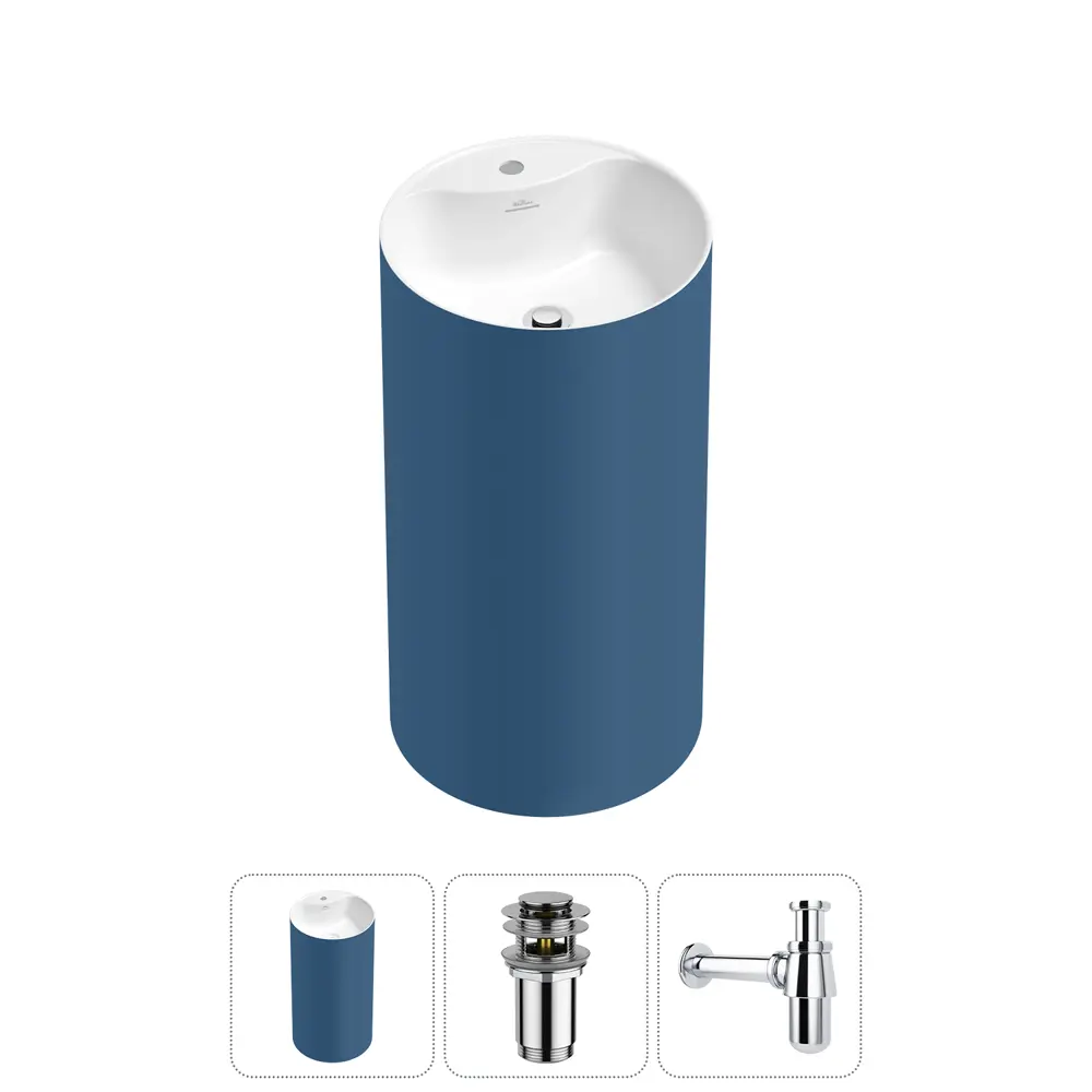 Фото Напольная раковина отдельностоящая Wellsee Chalice Perfection 20213097R размер 45x45x85 см, с донным клапаном и сифоном Фото Напольная раковина отдельностоящая Wellsee Chalice Perfection 20213097R размер 45x45x85 см, с донным клапаном и сифоном
