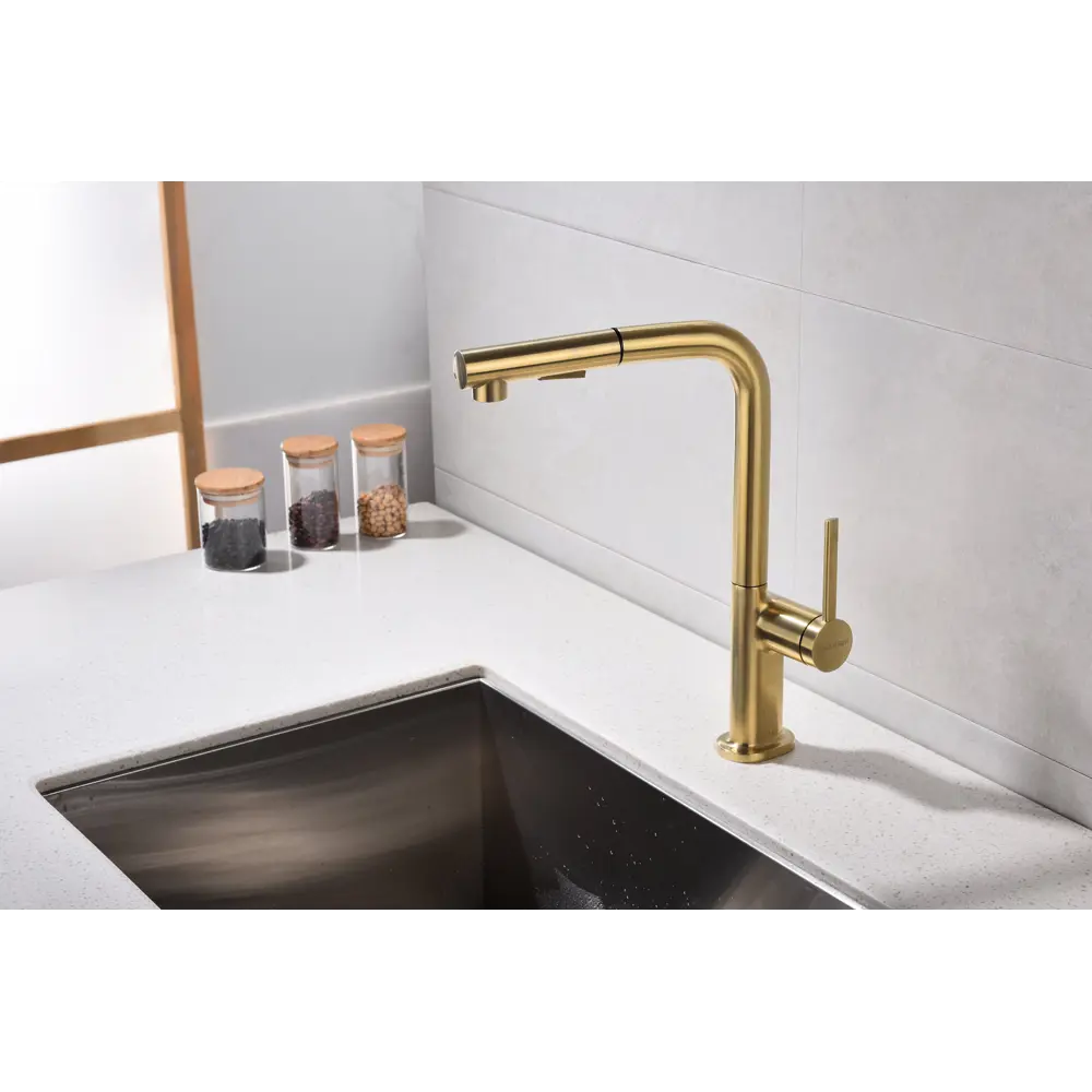 Фото 8 Смеситель для кухни Neo светлое брашированное золото Ne214419-SBG Starke-Paulmark Фото 8 Смеситель для кухни Neo светлое брашированное золото Ne214419-SBG Starke-Paulmark