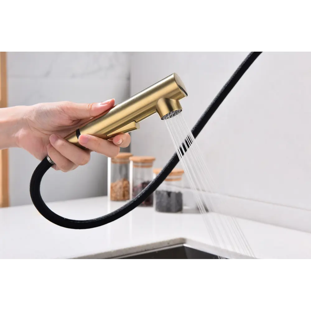 Фото 10 Смеситель для кухни Neo светлое брашированное золото Ne214419-SBG Starke-Paulmark Фото 10 Смеситель для кухни Neo светлое брашированное золото Ne214419-SBG Starke-Paulmark