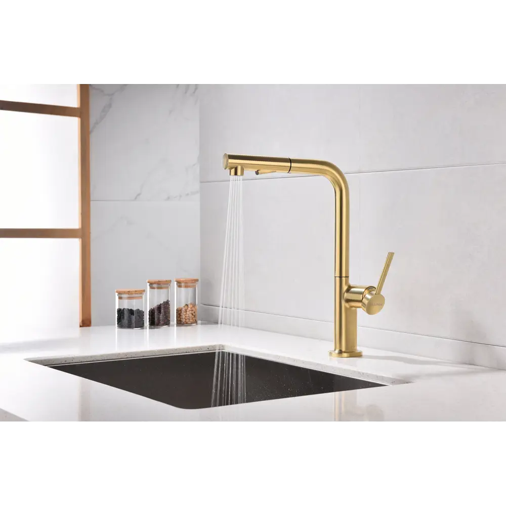 Фото 11 Смеситель для кухни Neo светлое брашированное золото Ne214419-SBG Starke-Paulmark Фото 11 Смеситель для кухни Neo светлое брашированное золото Ne214419-SBG Starke-Paulmark