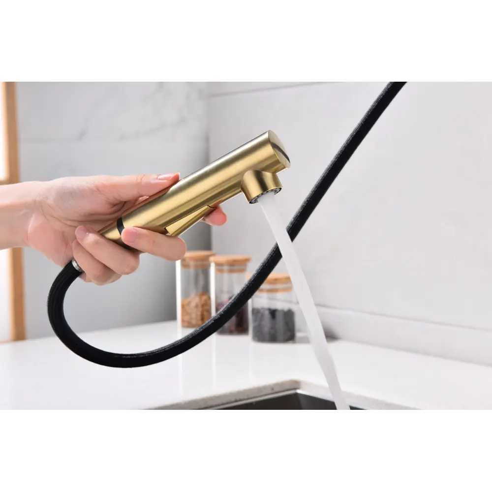 Фото 6 Смеситель для кухни Neo светлое брашированное золото Ne214419-SBG Starke-Paulmark Фото 6 Смеситель для кухни Neo светлое брашированное золото Ne214419-SBG Starke-Paulmark