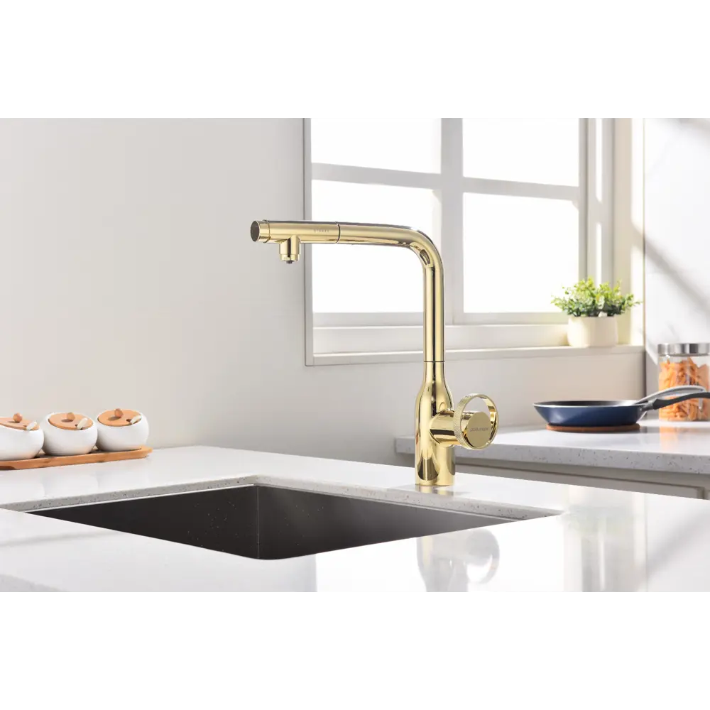 Фото 11 Смеситель для кухни URBAN с возможностью подключения фильтра питьевой воды золото Ur213104-G Starke-Paulmark Фото 11 Смеситель для кухни URBAN с возможностью подключения фильтра питьевой воды золото Ur213104-G Starke-Paulmark