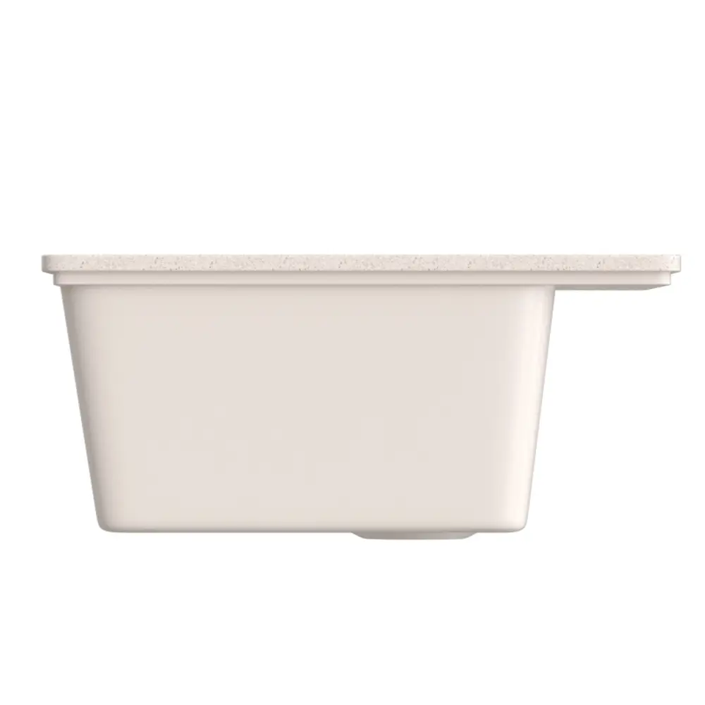 Фото 3 Мойка для кухни Mixline ML-GMS21 50.5x56.5 см глубина чаши 20 см искусственный камень цвет бежевый Фото 3 Мойка для кухни Mixline ML-GMS21 50.5x56.5 см глубина чаши 20 см искусственный камень цвет бежевый