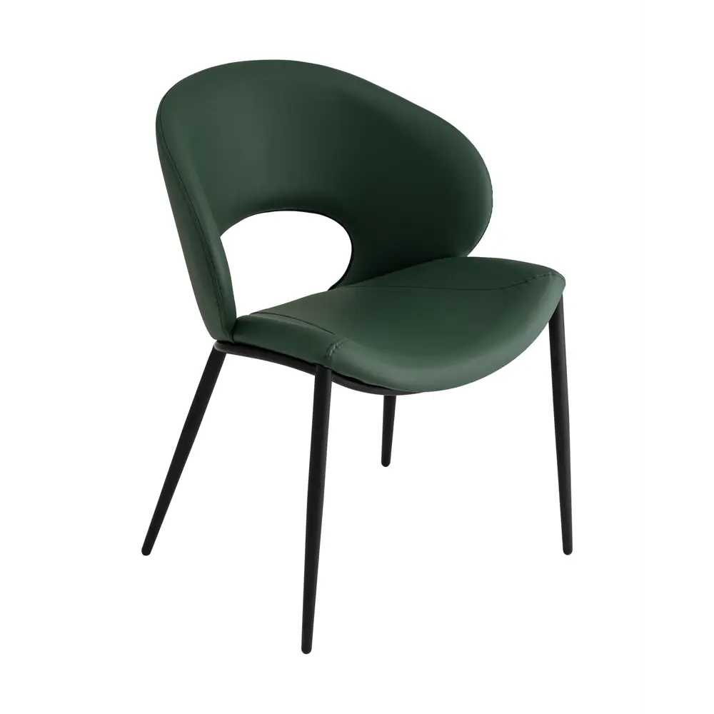 Фото Стул Stool group Вивьен 51.5x78x62.5 см эко кожа цвет зелёный