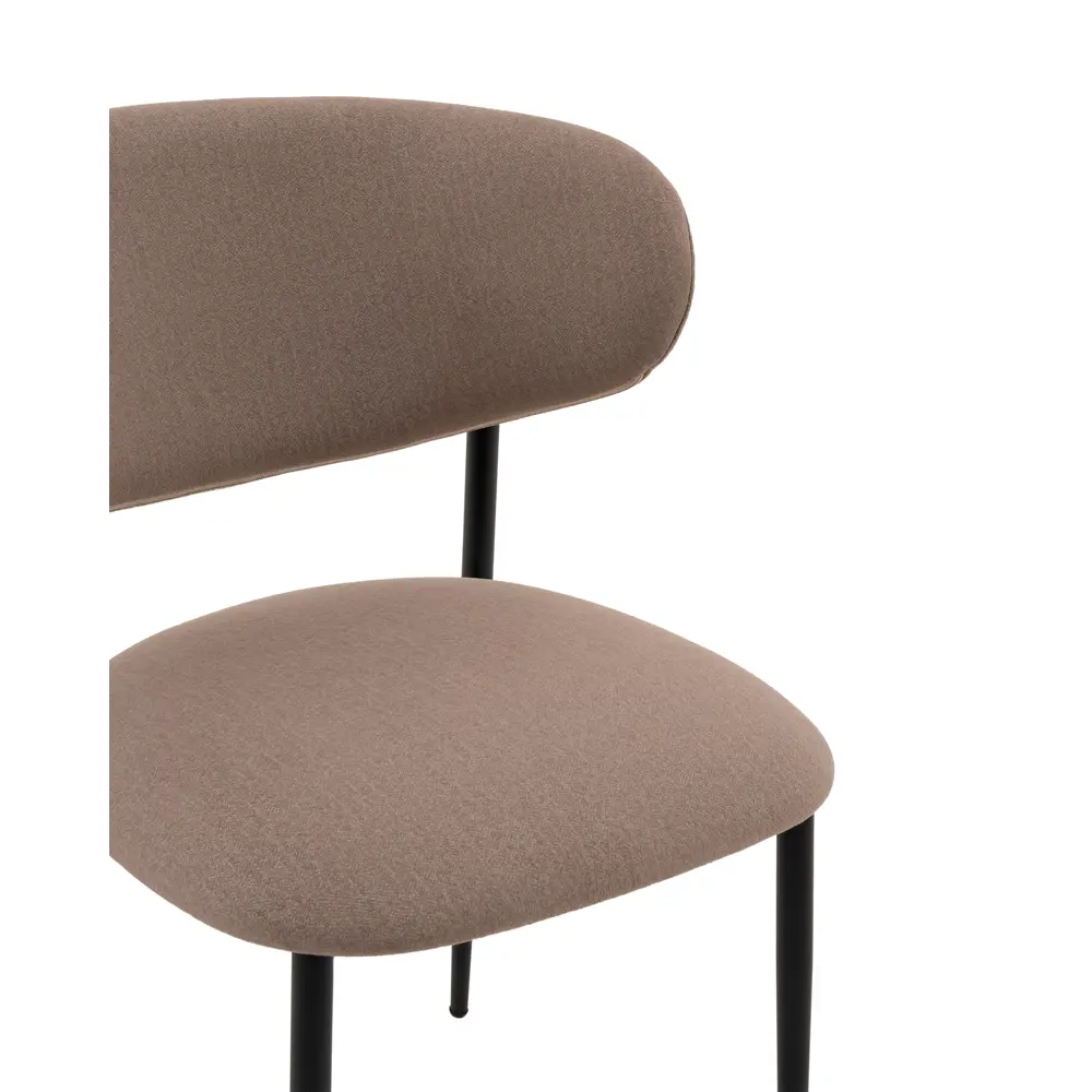 Фото 2 Стул Stool group Килиан 48.5x79x54 см велюр цвет бежевый Фото 2 Стул Stool group Килиан 48.5x79x54 см велюр цвет бежевый
