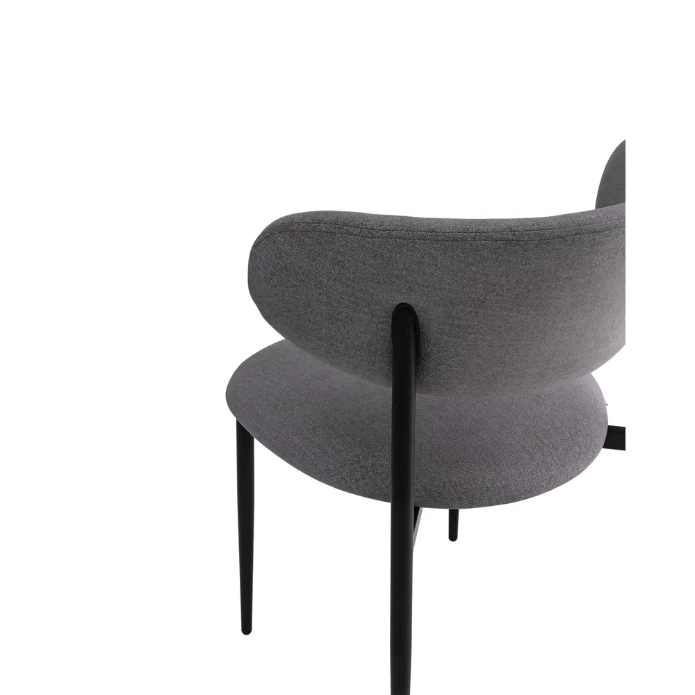 Фото 8 Стул Stool group Килиан 48.5x79x54 см велюр цвет серый Фото 8 Стул Stool group Килиан 48.5x79x54 см велюр цвет серый