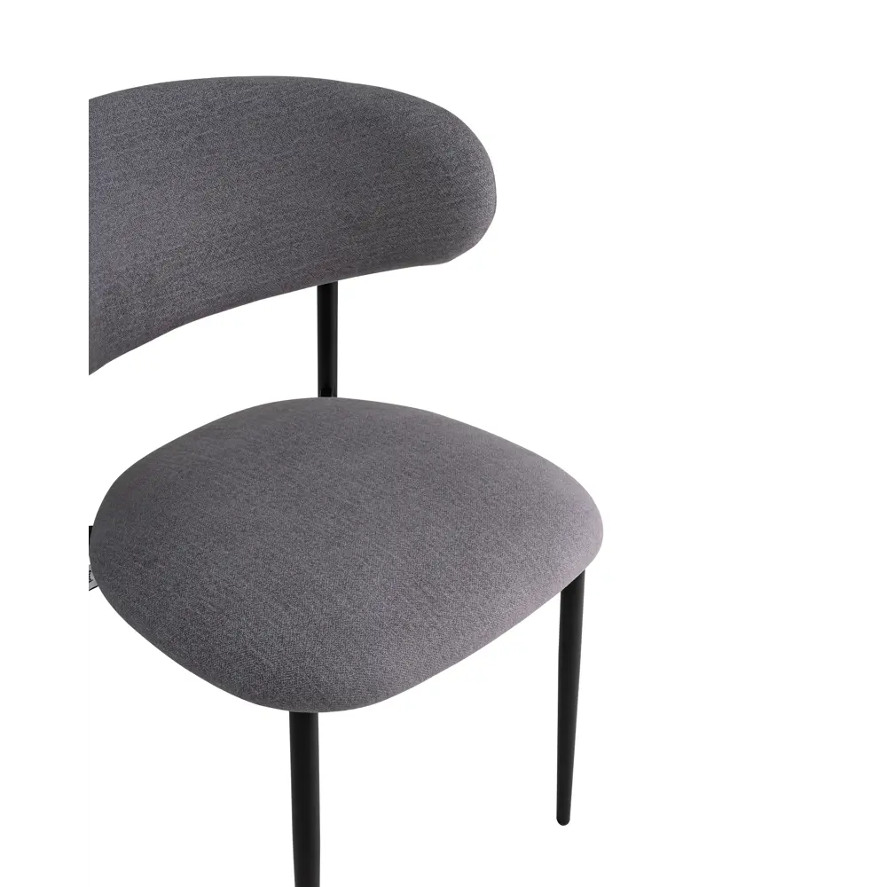 Фото Стул Stool group Килиан 48.5x79x54 см велюр цвет серый Фото Стул Stool group Килиан 48.5x79x54 см велюр цвет серый