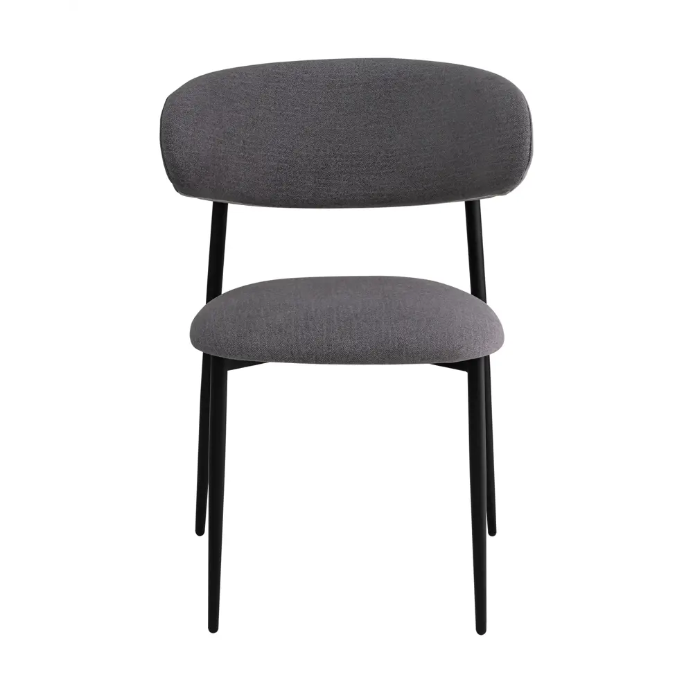 Фото 6 Стул Stool group Килиан 48.5x79x54 см велюр цвет серый Фото 6 Стул Stool group Килиан 48.5x79x54 см велюр цвет серый