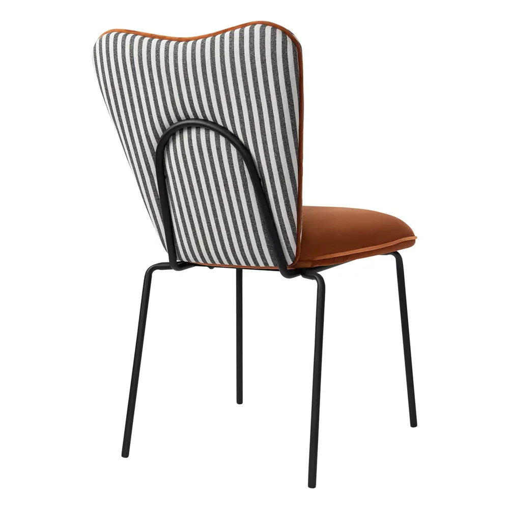 Фото 9 Стул Bergenson bjorn Pompadour 48.5x88.5x45 см велюр цвет терракотовый
