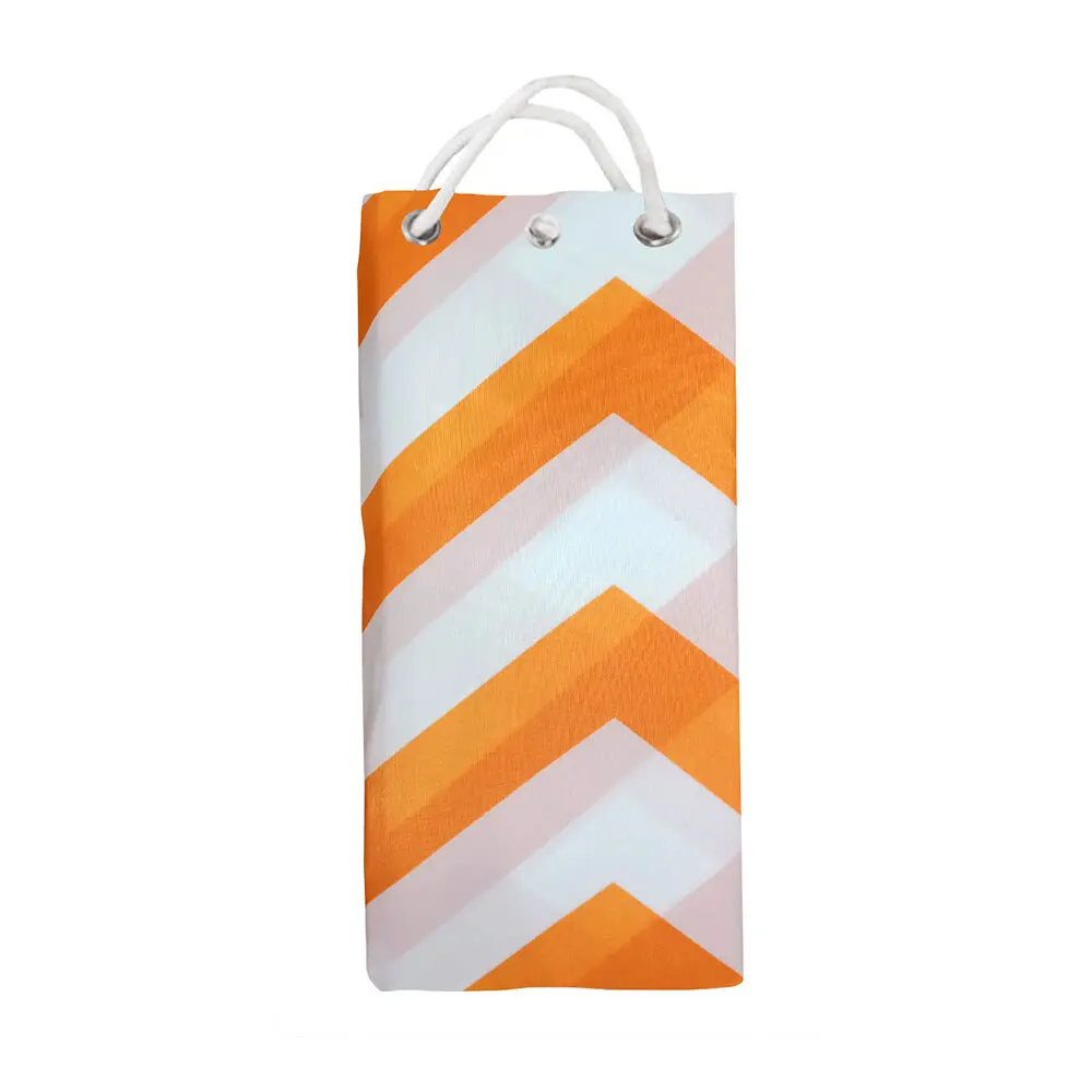 Фото 3 Шторка для ванной комнаты Melodia Della Vita 13270 200x180см цвет оранжевый медный