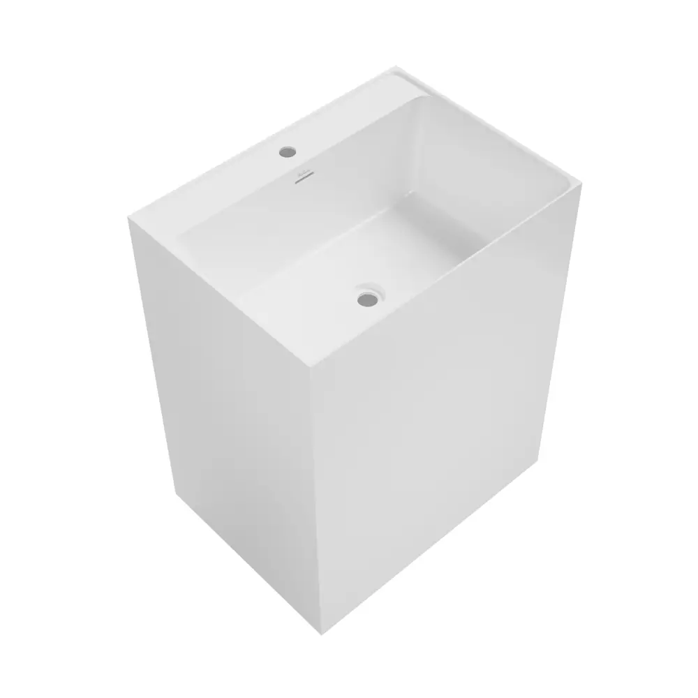 Фото 2 Напольная раковина отдельностоящая Wellsee Doux 20213181R размер 70x50x85 см, с донным клапаном, сифоном, смесителем и вентилями Фото 2 Напольная раковина отдельностоящая Wellsee Doux 20213181R размер 70x50x85 см, с донным клапаном, сифоном, смесителем и вентилями