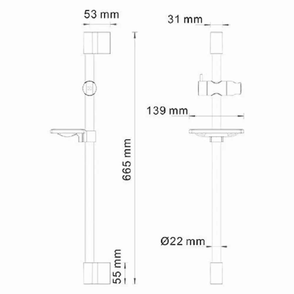 Фото 2 Душевая стойка WasserKRAFT A063 Хром Фото 2 Душевая стойка WasserKRAFT A063 Хром