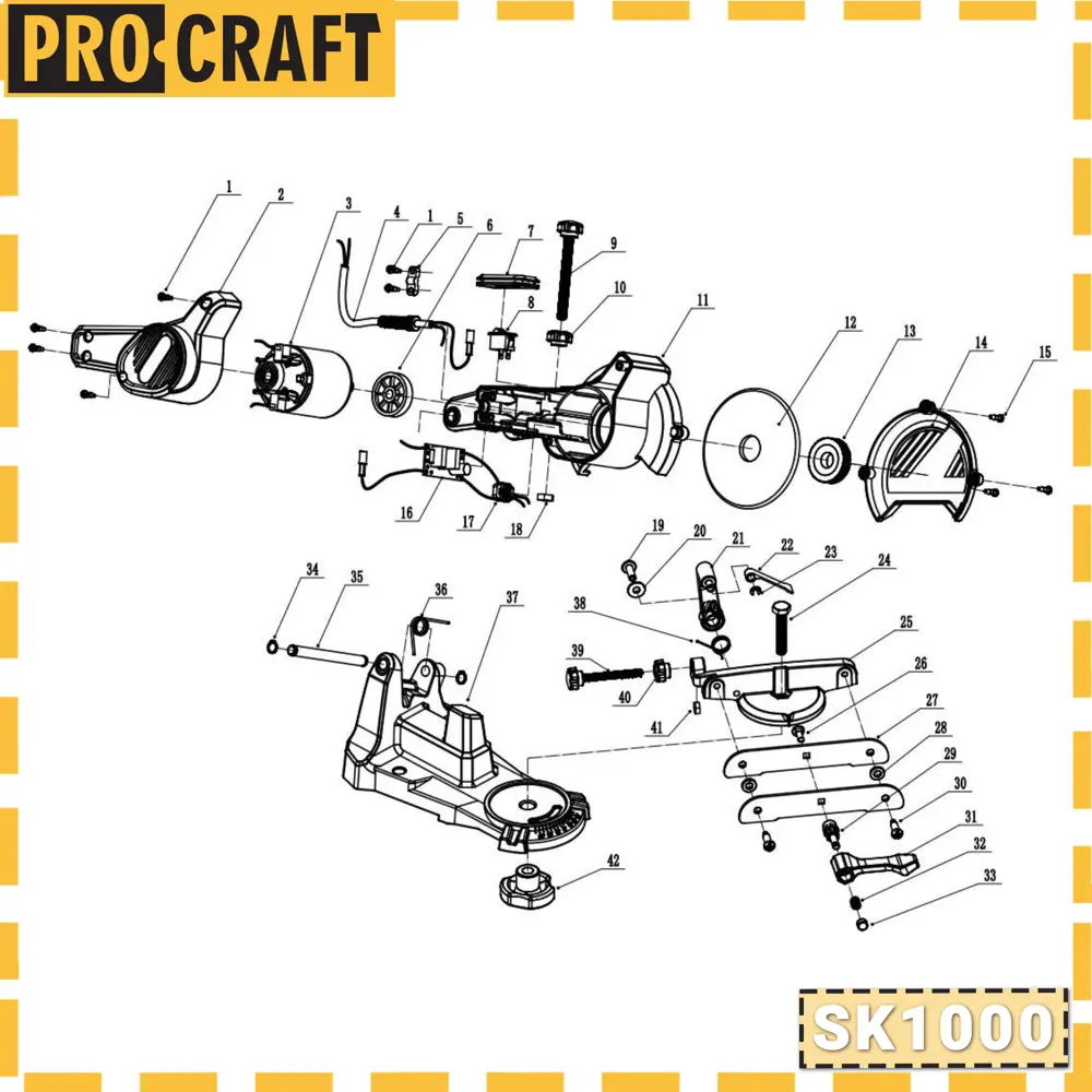 Фото 7 Станок для заточки цепи Procraft SK1000, 85 Вт Фото 7 Станок для заточки цепи Procraft SK1000, 85 Вт