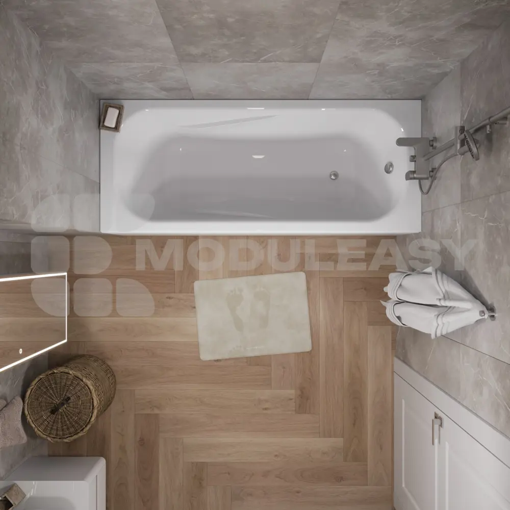 Фото 9 Прямоугольная ванна Moduleasy MASON 01мас1770 А акрил 170x70см Фото 9 Прямоугольная ванна Moduleasy MASON 01мас1770 А акрил 170x70см