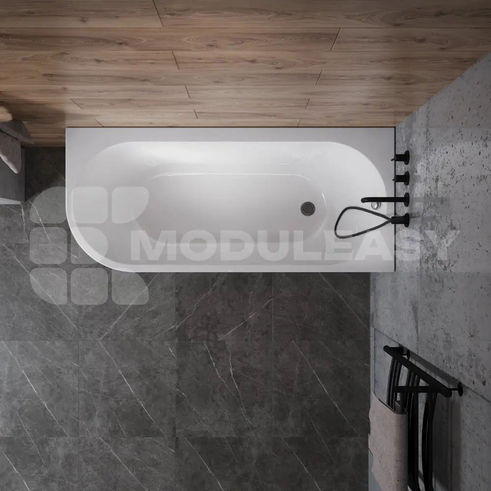 Фото 9 Прямоугольная ванна Moduleasy ERIDA 01сэм1775п акрил 170x75см Фото 9 Прямоугольная ванна Moduleasy ERIDA 01сэм1775п акрил 170x75см