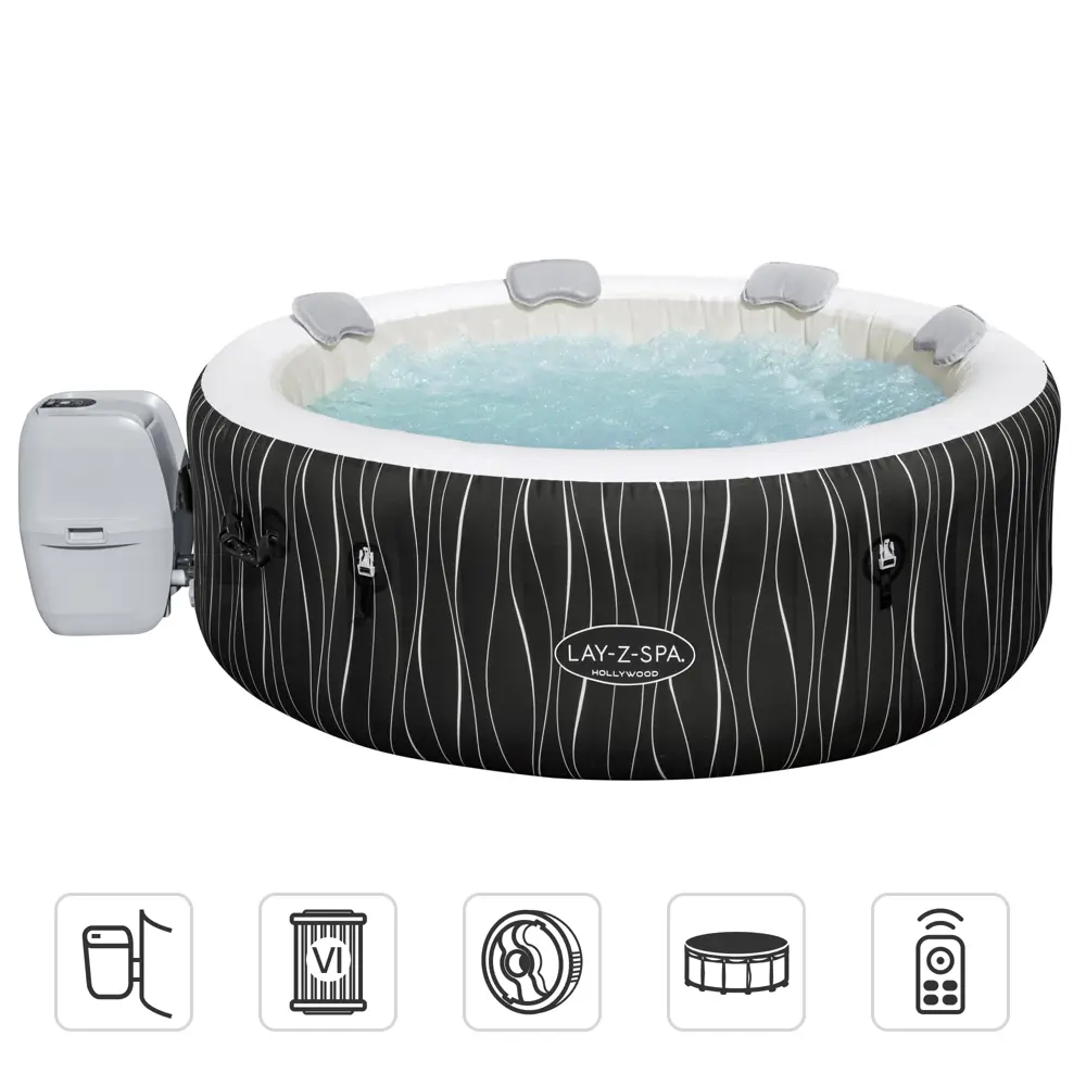 Фото Спа-бассейн Bestway Hollywood Luxe 1.9x0.66 908 л Фото Спа-бассейн Bestway Hollywood Luxe 1.9x0.66 908 л