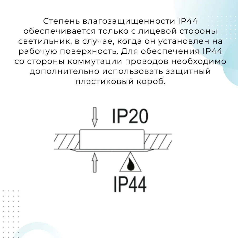 Фото 5 Светильник мебельный встраиваемый светодиодный GLS Polus-Е 3.2 Вт 220V IP44 3000К цвет никель 10 шт Фото 5 Светильник мебельный встраиваемый светодиодный GLS Polus-Е 3.2 Вт 220V IP44 3000К цвет никель 10 шт
