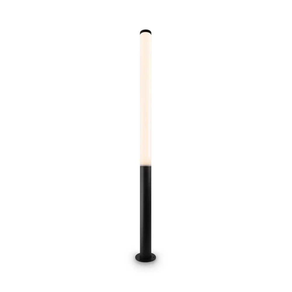 Фото 2 Столб уличный светодиодный Maytoni O041FL-L100B3K Outdoor 200 см теплый белый свет цвет черный Фото 2 Столб уличный светодиодный Maytoni O041FL-L100B3K Outdoor 200 см теплый белый свет цвет черный
