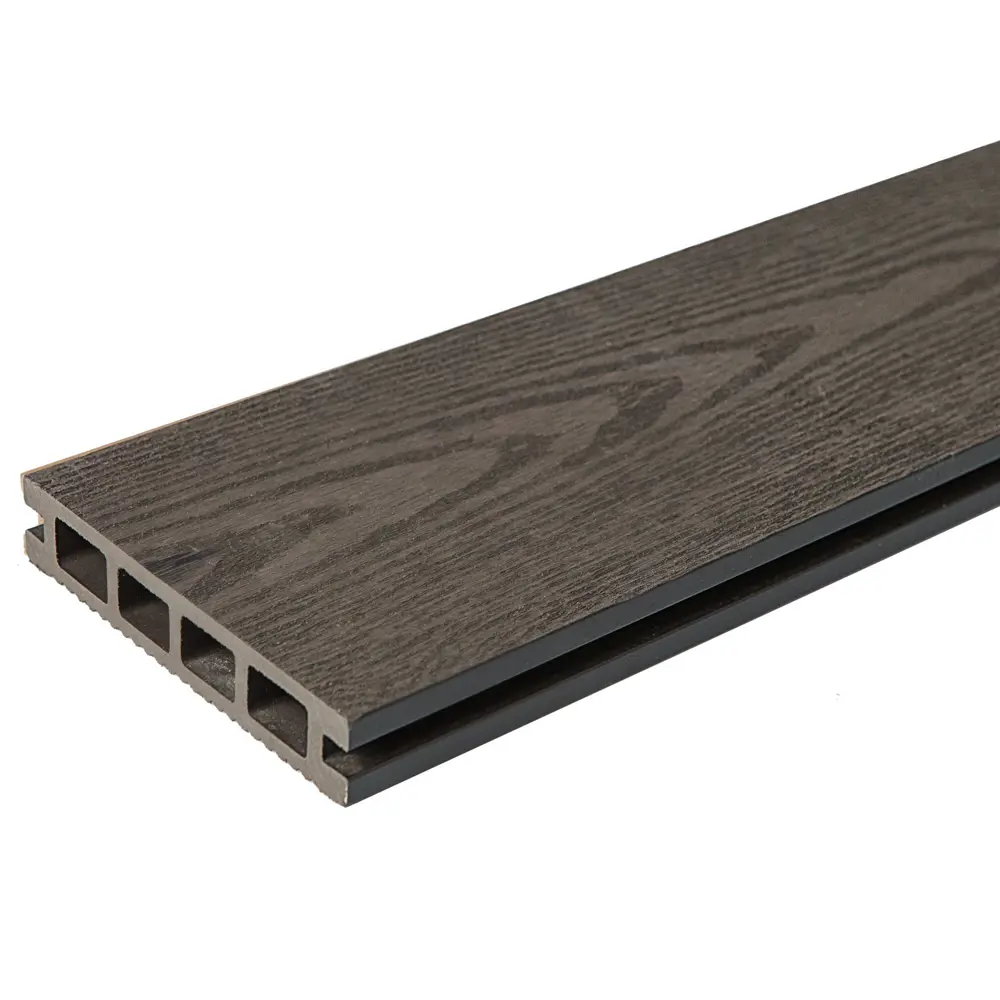 Фото Террасная доска ДПК CM Decking Nature цвет Венге 3000x135x25 мм двусторонняя вельвет/структура дерева 0.405 м² Фото Террасная доска ДПК CM Decking Nature цвет Венге 3000x135x25 мм двусторонняя вельвет/структура дерева 0.405 м²