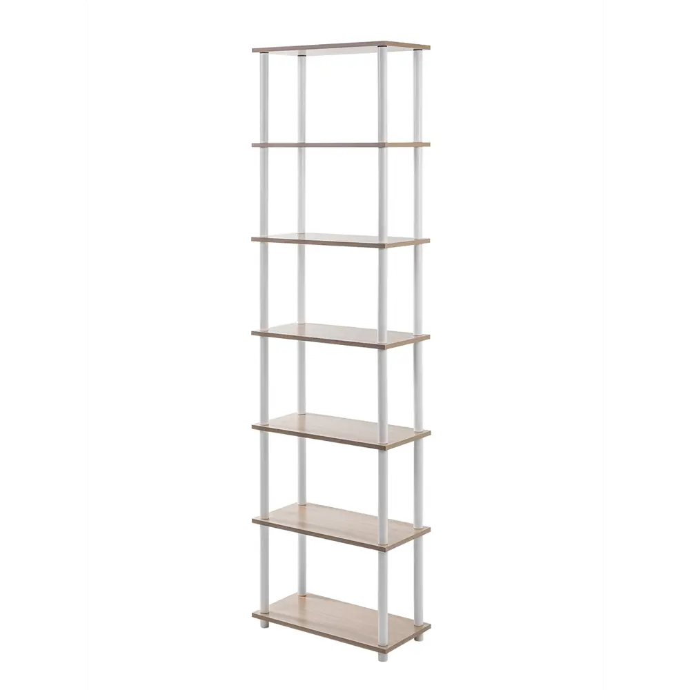 Фото 5 Стеллаж деревянный Gastrorag 7 полок 60x219.2x30 см нагрузка до 8 кг ЛДСП цвет ясень шимо светлый Фото 5 Стеллаж деревянный Gastrorag 7 полок 60x219.2x30 см нагрузка до 8 кг ЛДСП цвет ясень шимо светлый